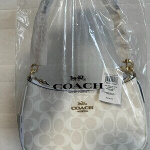 NWT Coach teri shoulder bag CA548 Glacierwhite color
